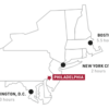 Outlined Map of the Greater Philadelphia Area