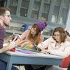 students in temple classroom